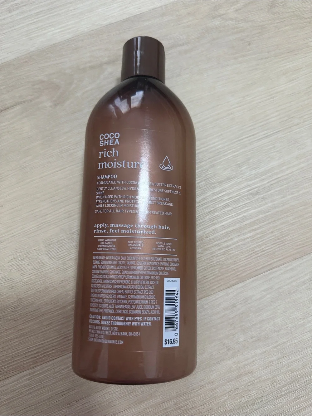 Coco Shea Rich Moisture Shampoo